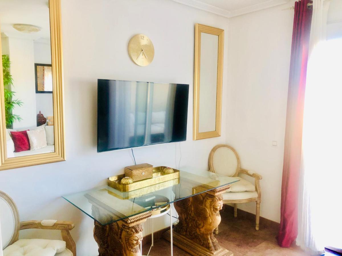 Atico Deluxe Entre Centro Y Playa Salinas Con Terraza, Wifi, Piscina Climatizada, Gym, Sauna Y Garaje -Smart Tv Roquetas de Mar Eksteriør billede
