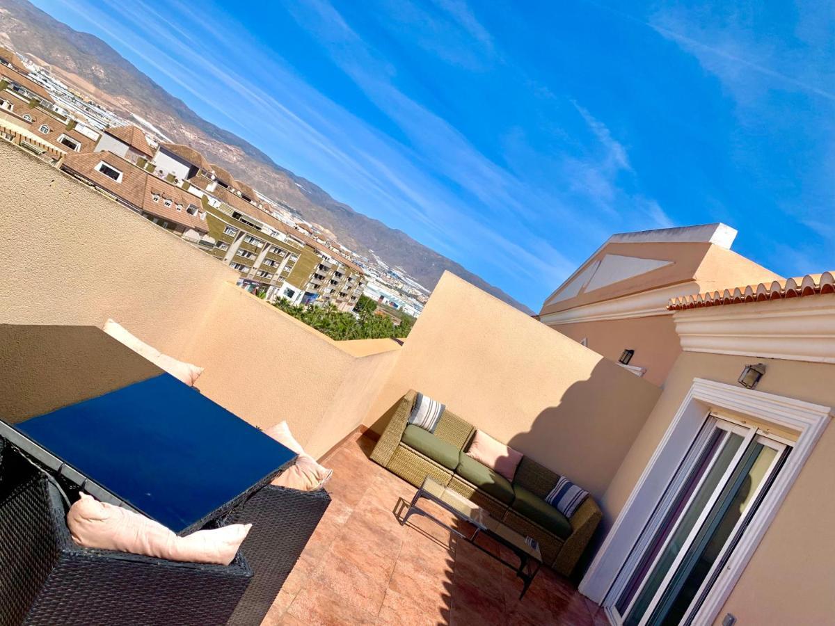Atico Deluxe Entre Centro Y Playa Salinas Con Terraza, Wifi, Piscina Climatizada, Gym, Sauna Y Garaje -Smart Tv Roquetas de Mar Eksteriør billede