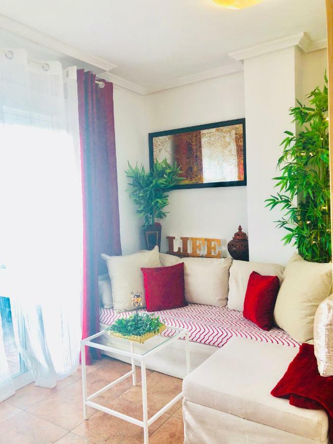 Atico Deluxe Entre Centro Y Playa Salinas Con Terraza, Wifi, Piscina Climatizada, Gym, Sauna Y Garaje -Smart Tv Roquetas de Mar Eksteriør billede